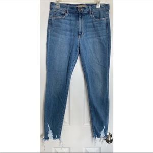 Joe's Jeans high rise skinny ankle jeans